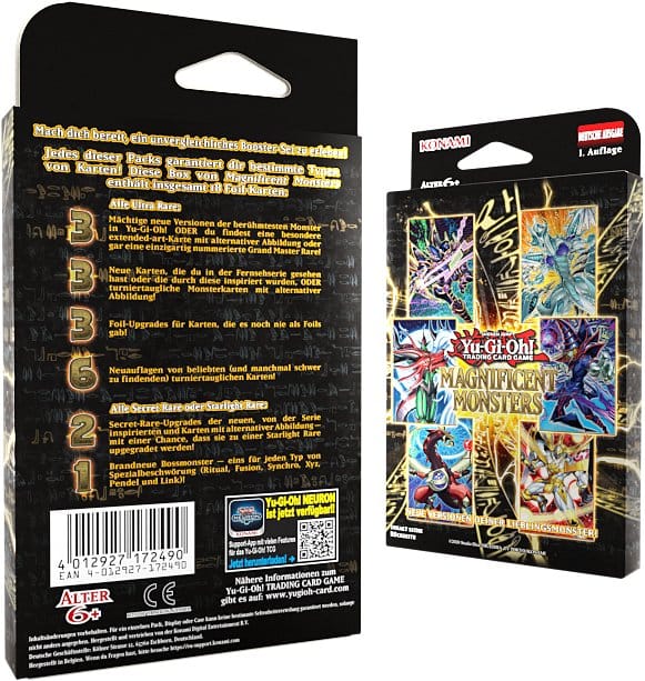 Yu-Gi-Oh! TCG Magnificent Monsters Pack *German Version*