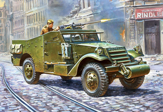 Zvezda 1:35 M-3 Armored Scout Car - Z3519