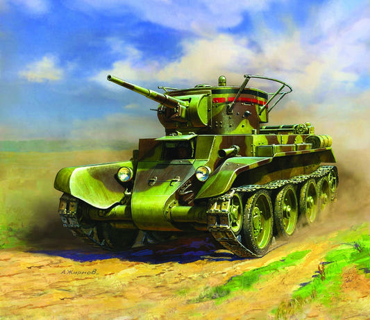 Zvezda 1:35 BT-7 Tank - Z3545