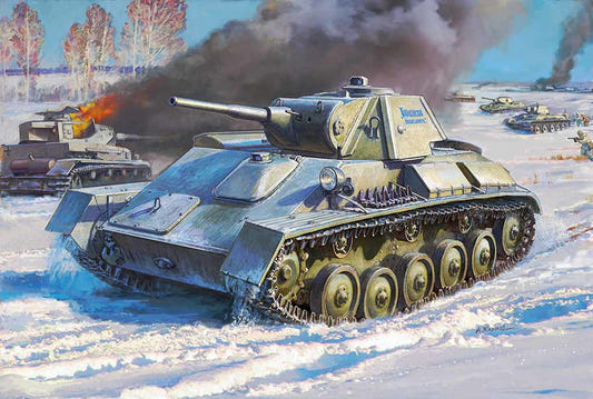 Zvezda 1:35 Soviet tank T-70 - Z3631