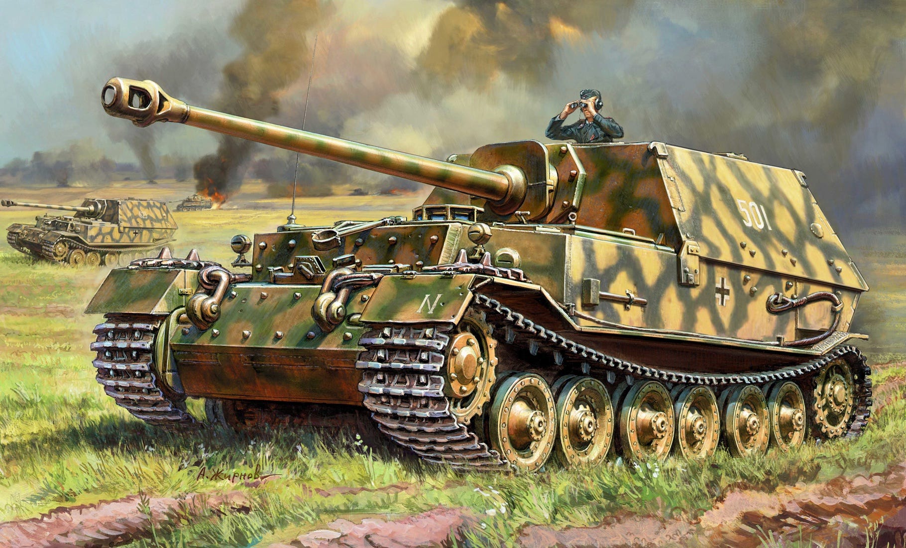 Zvezda 1:35 Ferdinand Sd.Kfz 184 - Z3653