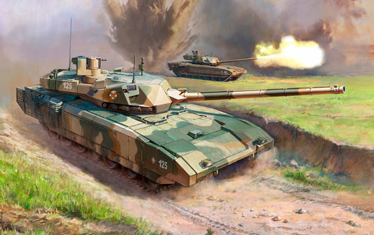 Zvezda 1:35 Russian Modern Tank T-14 "Armata" - Z3670