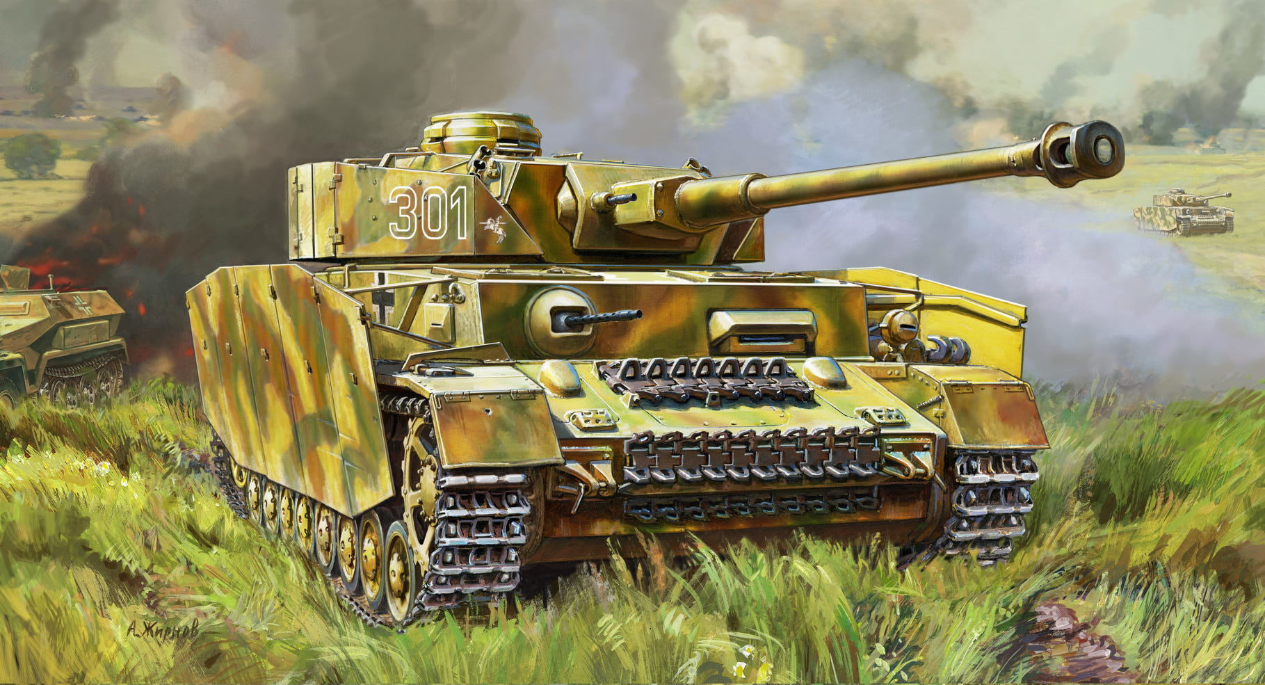 Zvezda 1:35 Panzer IV Ausf.G - Z3674