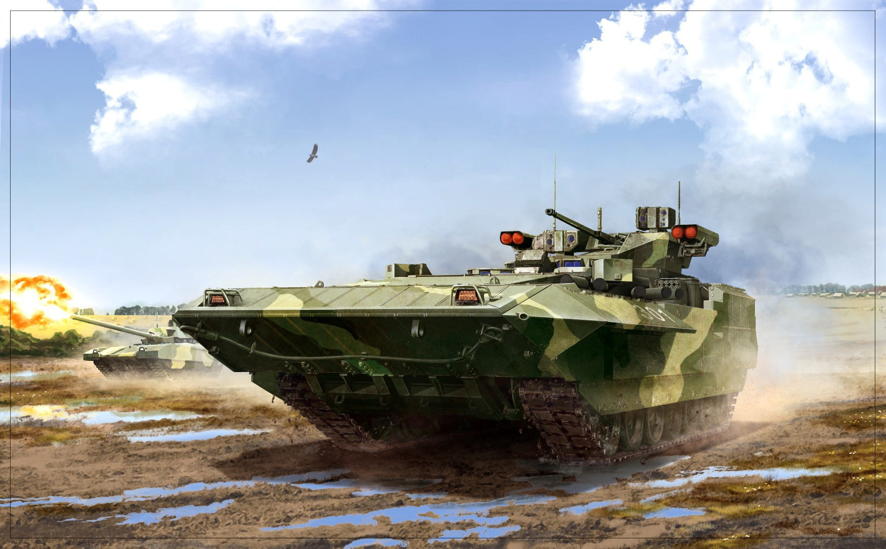 Zvezda 1:35 TBMP T-15 Armata Russ.Fighting Vehicle - Z3681
