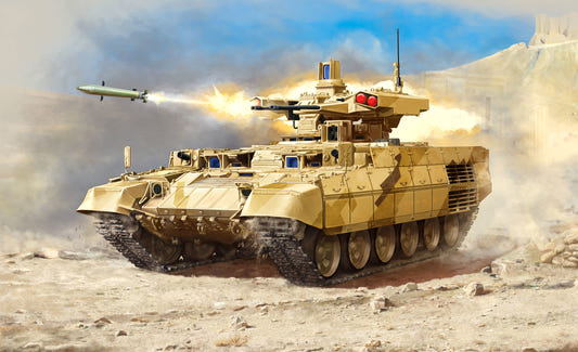 Zvezda 1:35 Terminator 2 Russ.Fire Support Vehicle - Z3695