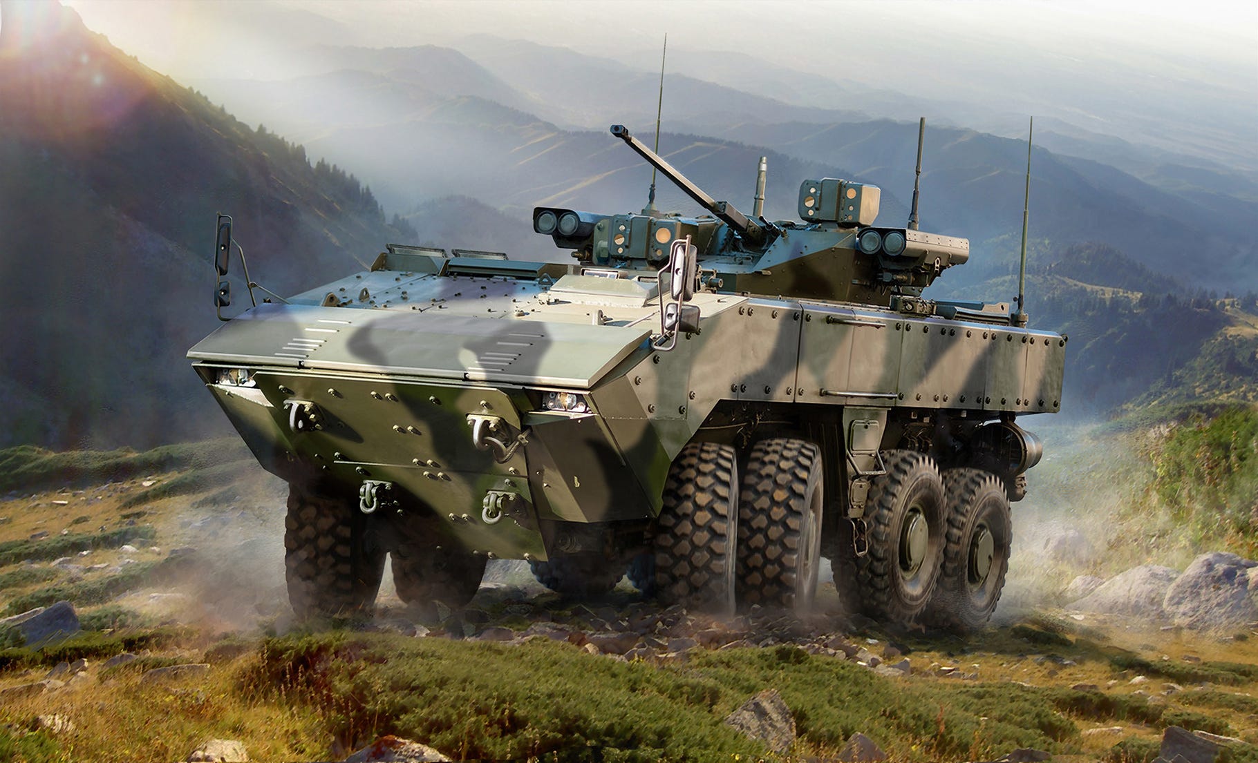 Zvezda 1:35 "Bumerang" Russian IFV - Z3696