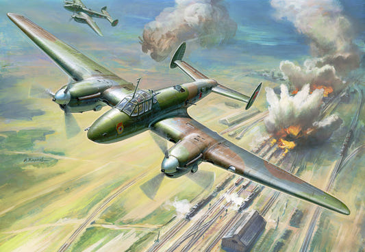 Zvezda 1:48 Petlyakov Pe-2 - Z4809