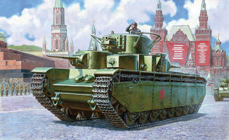 Zvezda 1:72 Soviet Heavy Tank T-35 - Z5061