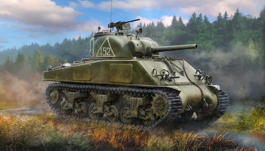Zvezda 1:72 M4 A2 (75mm) Sherman Medium Tank - Z5063