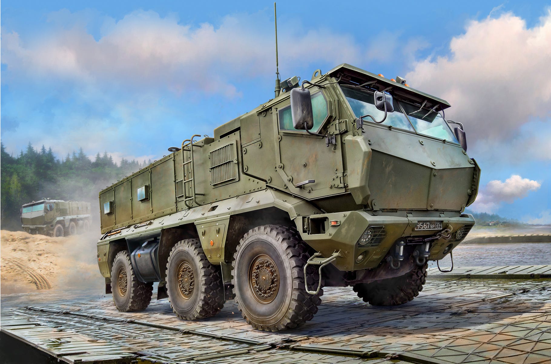 Zvezda 1:72 Typhoon Russian Armoured Vehicle - Z5075