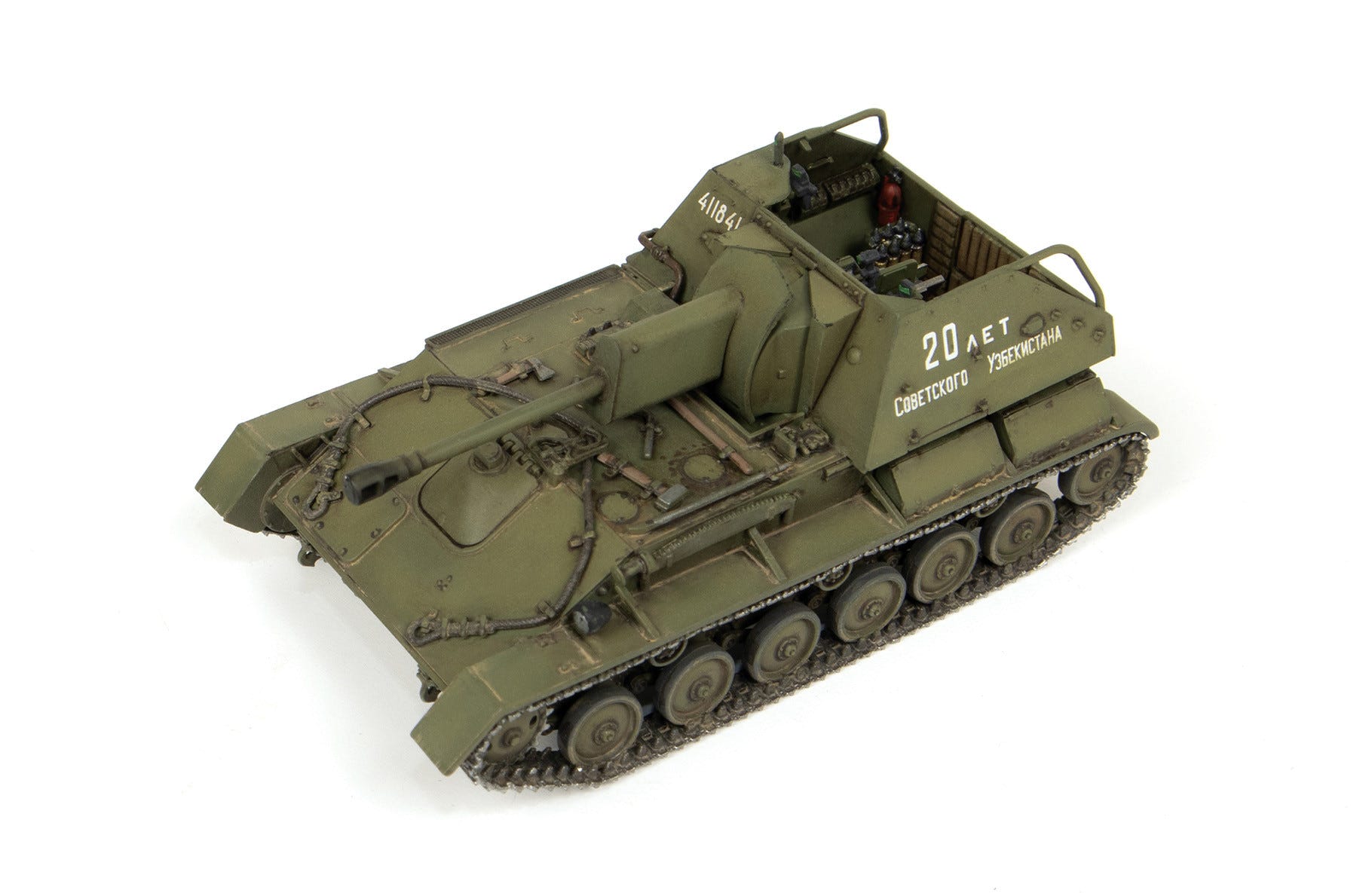 Zvezda 1:72 Soviet Self-Propelled Gun SU-76М - Z5080