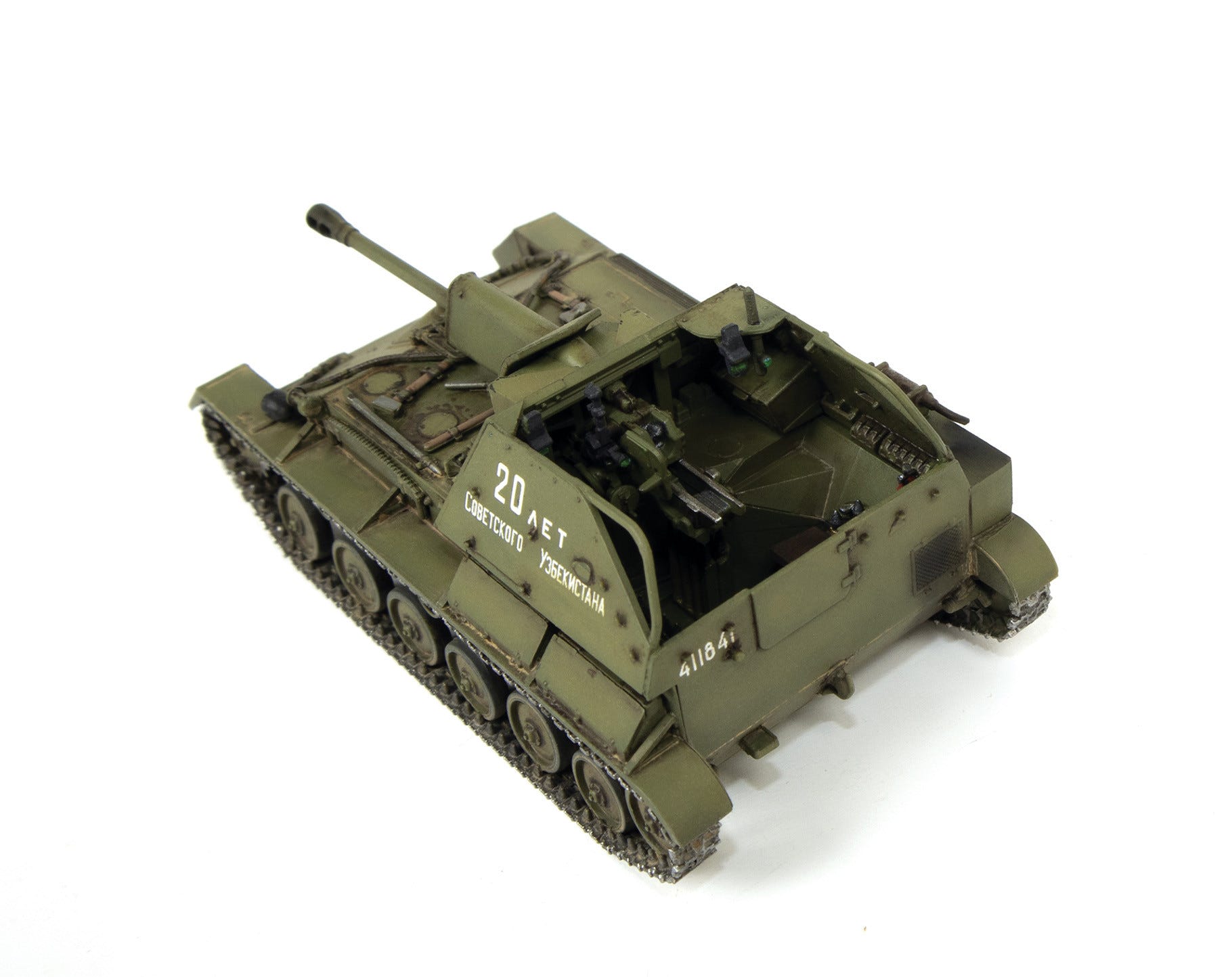 Zvezda 1:72 Soviet Self-Propelled Gun SU-76М - Z5080