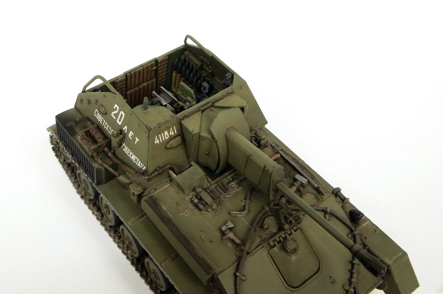 Zvezda 1:72 Soviet Self-Propelled Gun SU-76М - Z5080