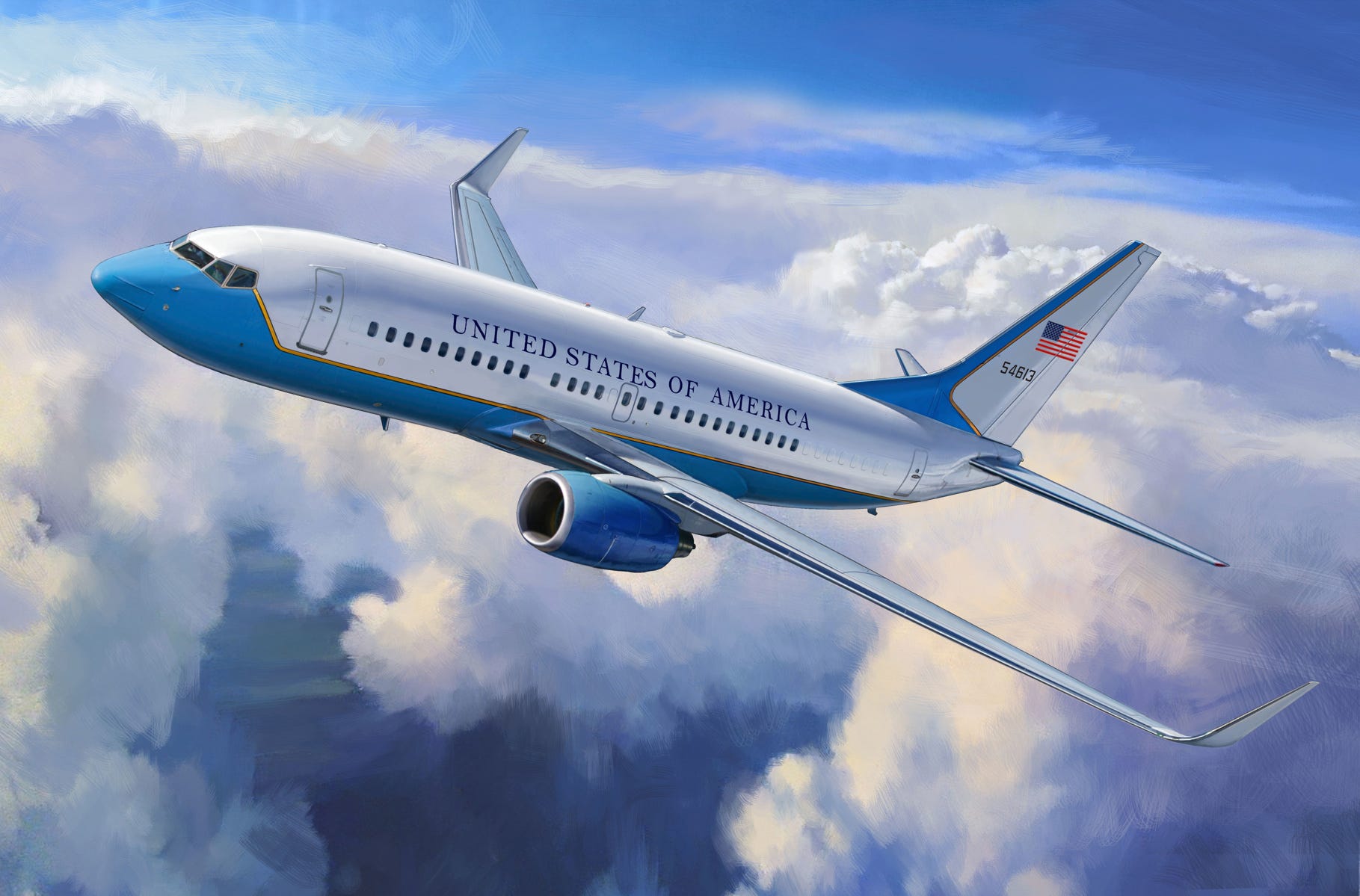 Zvezda 1:144 Boeing 737-700 - Z7027