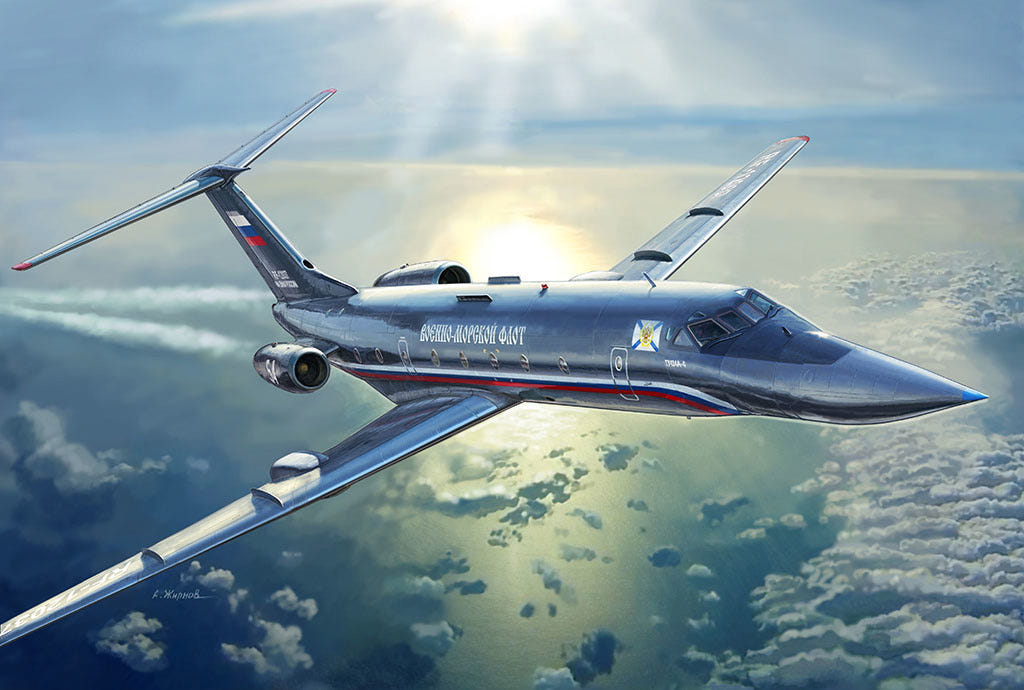 Zvezda 1:144 Tupolew TU-134 UBL - Z7036