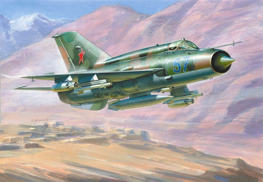 Zvezda 1:72 MIG-21 BIS Soviet Fighter - Z7259