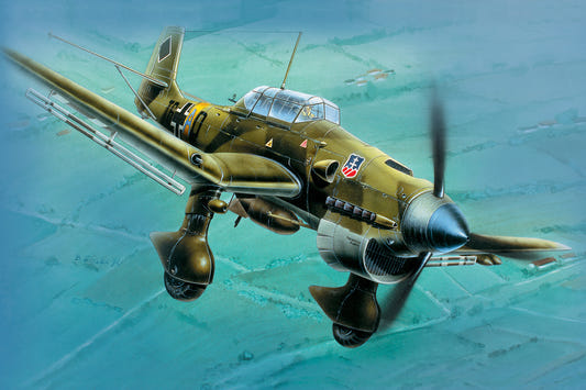 Zvezda 1:72 Ju-87B2 Stuka - Z7306