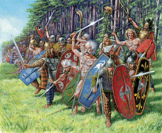 Zvezda 1:72 Gallic Infantry - Z8012