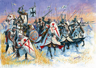 Zvezda 1:72 Livonian Knights - Z8016