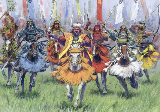 Zvezda 1:72 Samurai Warriors-Cavalry - Z8025