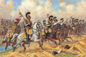 Zvezda 1:72 Saxon Cuirassiers 1810-1814 - Z8035