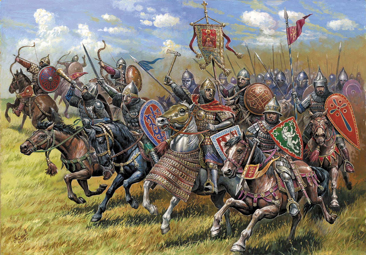 Zvezda 1:72 Russian Mounted Knights RR - Z8039