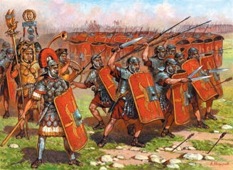 Zvezda 1:72 Roman Imperial Infantry (I.BC - II.AD) - Z8043