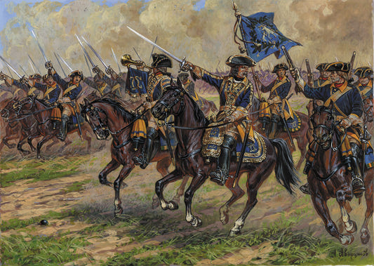 Zvezda 1:72 Swedish Cavalry RR - Z8057