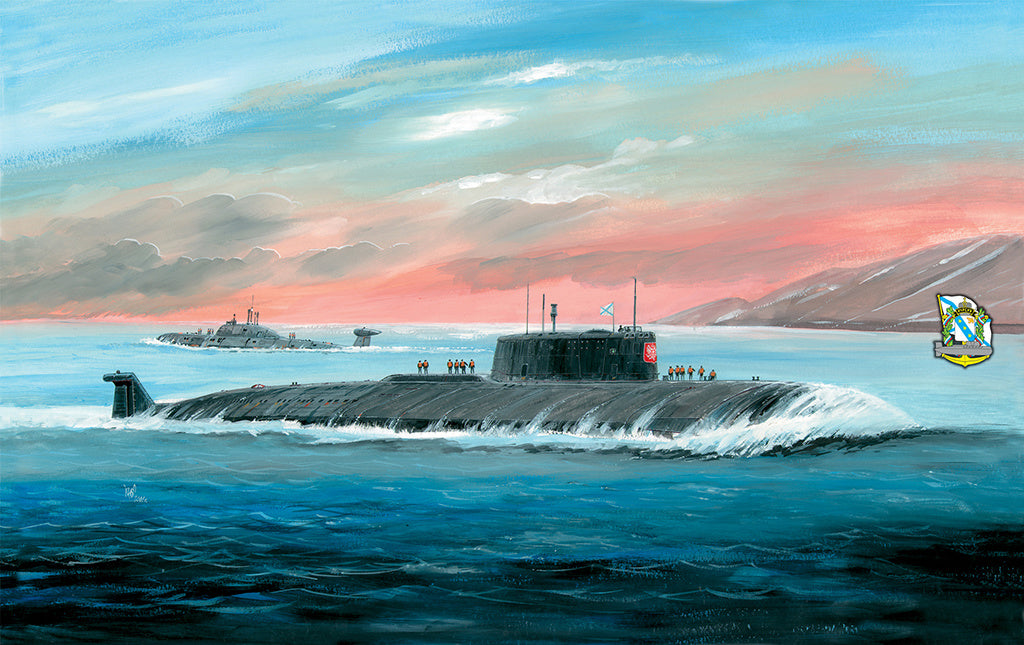 Zvesda Nuclear Submarine APL "Kursk" 1:350 - Loaded Dice Barry Vale of Glamorgan CF64 3HD