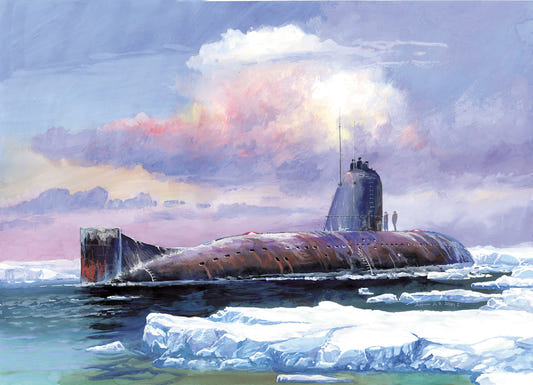 Zvezda 1:350 K-3 Submarine (RR) - Z9035