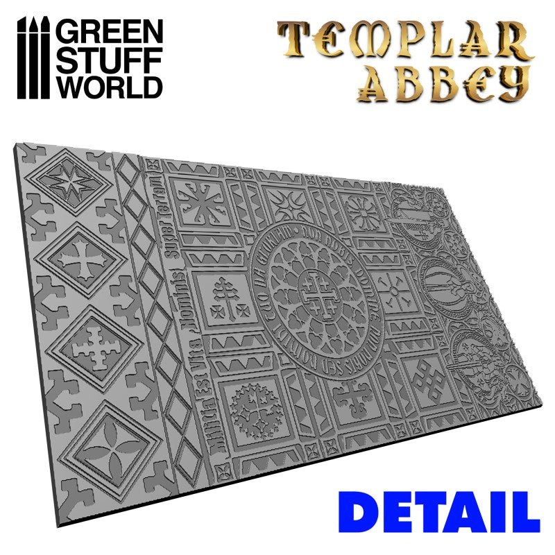 Green Stuff World Rolling Pin Templar Abbey - Loaded Dice