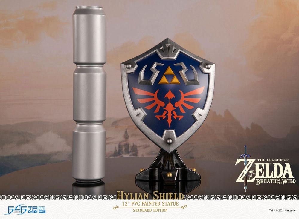 Zelda Breath of the Wild Statue Hylian Shield Standard Edition 29cm - Loaded Dice