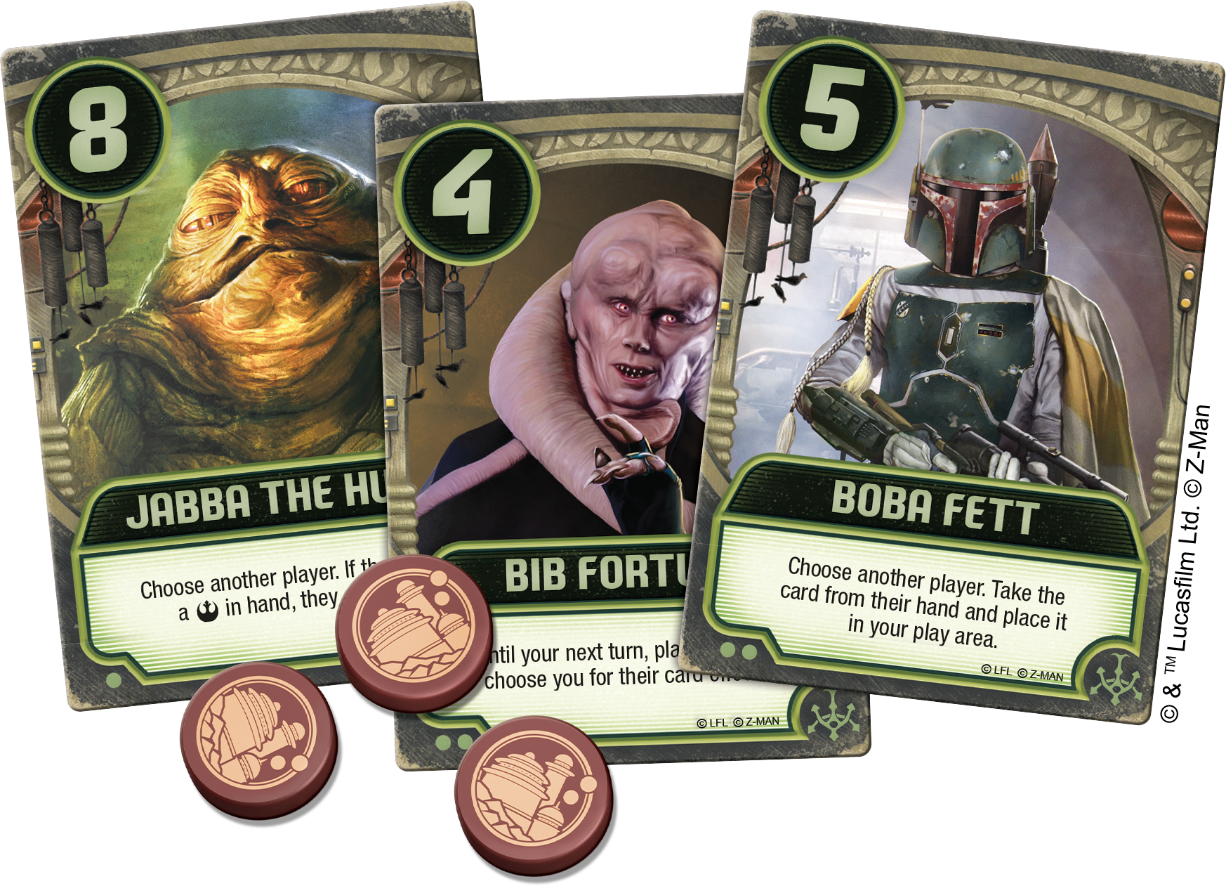Star Wars Jabba's Palace: A Love Letter Game - Loaded Dice