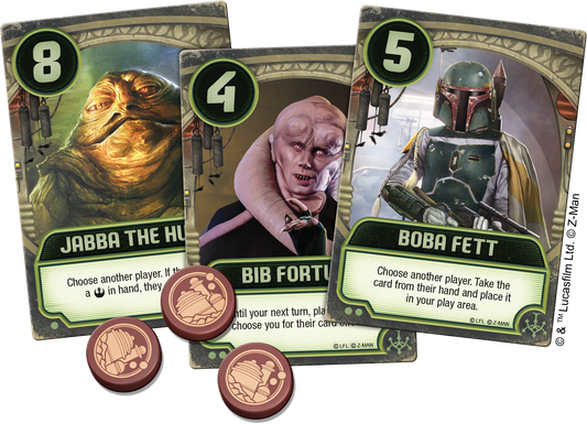 Star Wars Jabba's Palace: A Love Letter Game - Loaded Dice