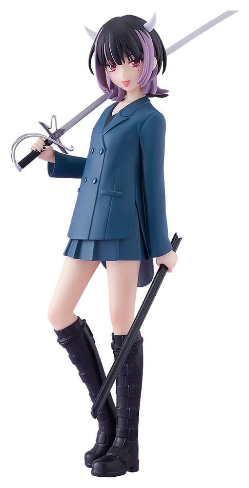 Good Smile Company Pop Up Parade Nira-chan Devil figure in blue blazer with sword and horns