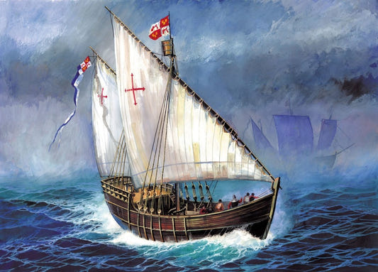 Zvezda 1:100 Christopher Columbus Expedition Ship - Z9005