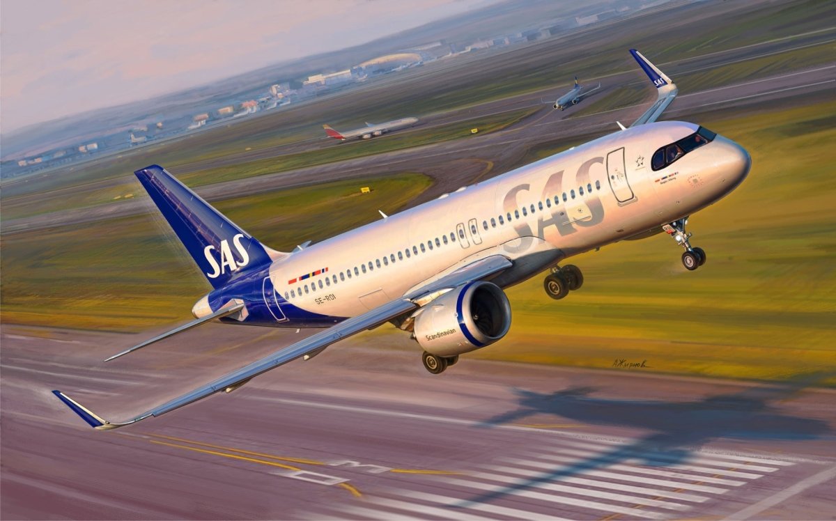 Zvezda 1:144 Airbus A320 NEO - Z7037