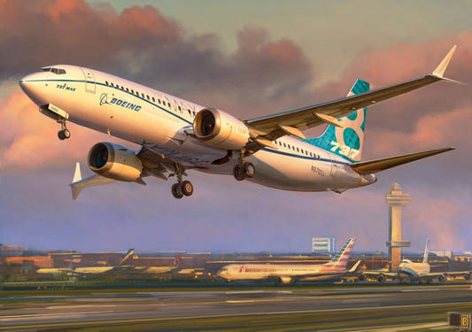 Zvezda 1:144 Boeing 737 MAX 8 - Z7026