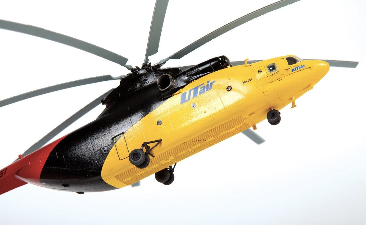 Zvezda 1:144 Russian Heavy Helicopter MI-26 “HALO” - Z7054