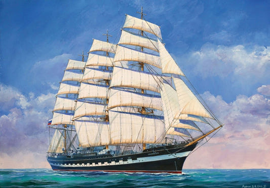 Zvezda 1:200 "Krusenstern" Sailingship - Z9045