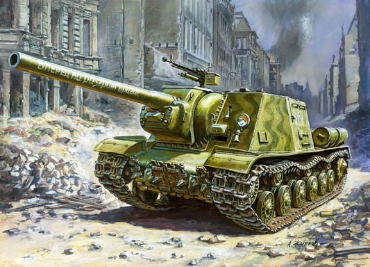 Zvezda 1:35 ISU-122 - Z3534