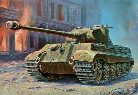 Zvezda 1:35 Kingtiger Porsche RR - Z3616