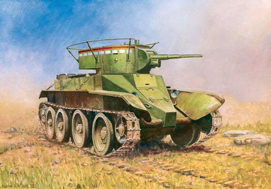 Zvezda 1:35 Soviet Tank BT-5 RR - Z3507