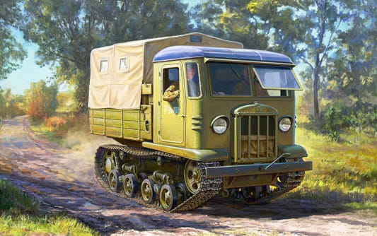 Zvezda 1:35 STZ-5 Soviet artillery tractor - Z3663