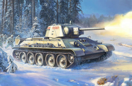 Zvezda 1:35 T-34/76 mod.1943 Uralmash - Z3689