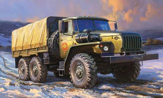 Zvezda 1:35 Ural 4320 Truck - Z3654