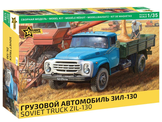 Zvezda 1:35 ZIL-130 Soviet Truck - Z3712