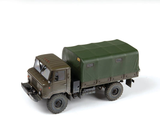 Zvezda 1:43 GAZ-66 Soviet All-Wheel Drive Truck - Z43008