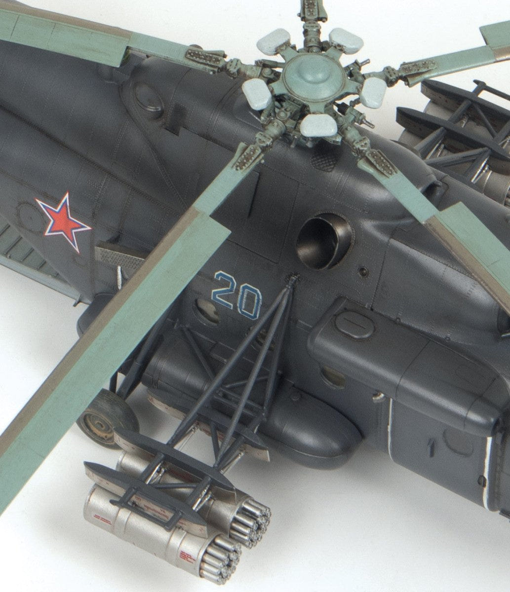 Zvezda 1/48 Mi-171Sh Russian Military Transport Helicopter – image 6