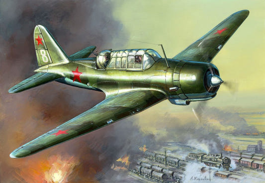 Zvezda 1:48 SU-2 Soviet Light Bomber - Z4805